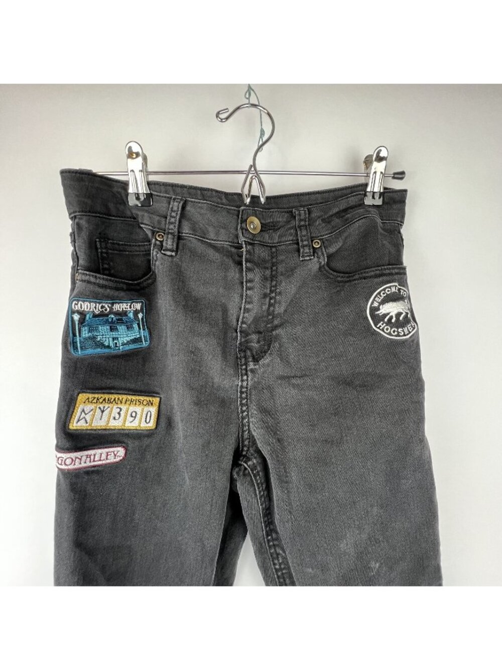Hot Topic Harry Potter Patch Skinny Jeans Size 5 – Wizarding World Denim